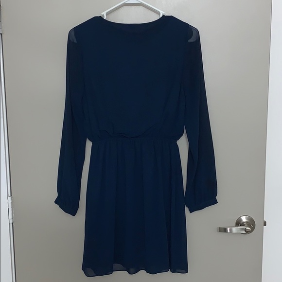 Express XS Navy Dress - Picture 4 of 7